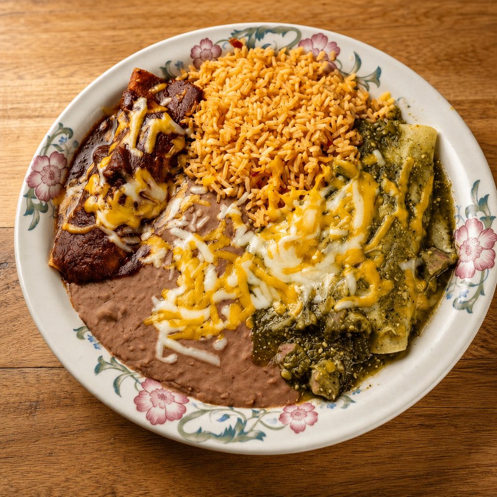 Enchiladas Rancheras.