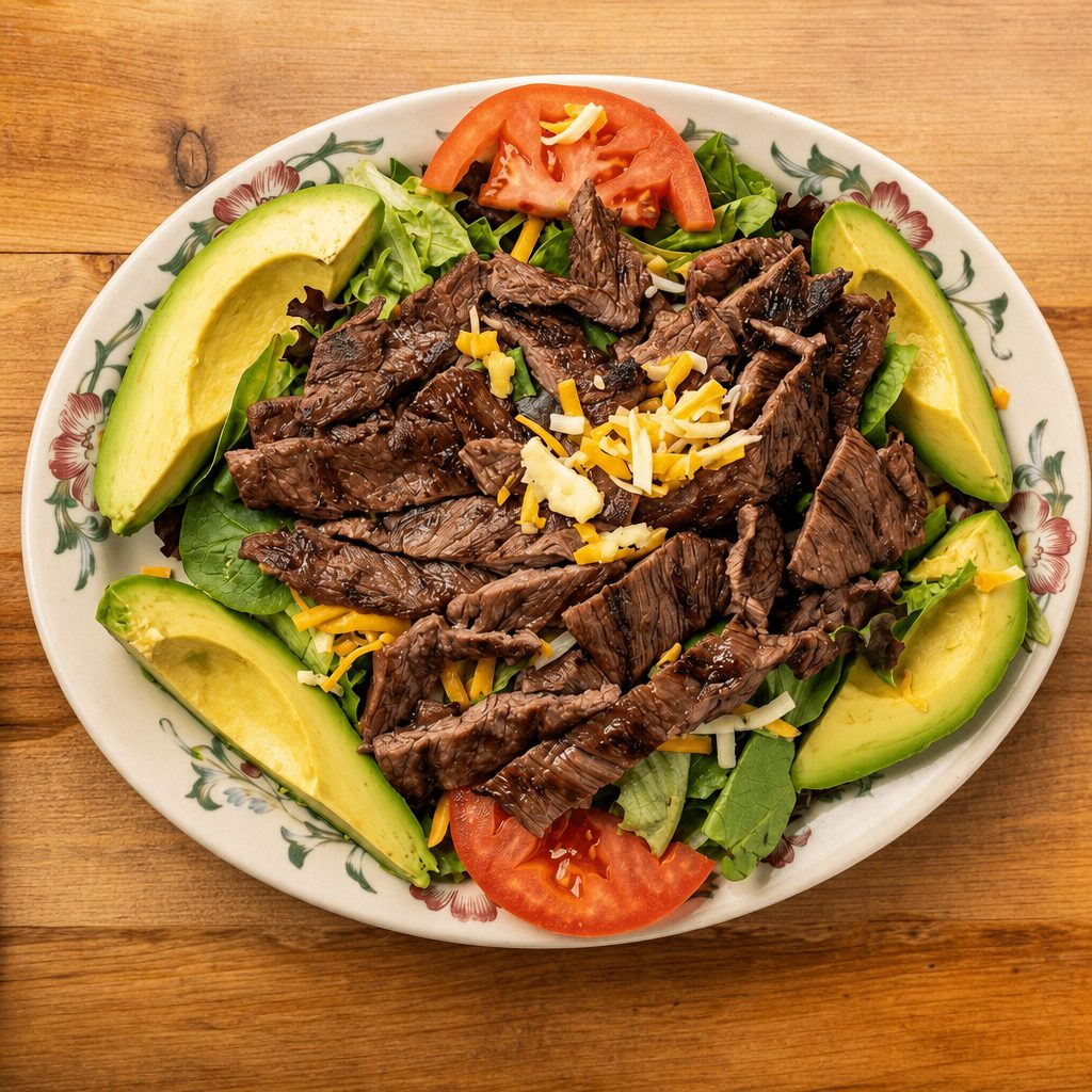Carne Asada Salad.
