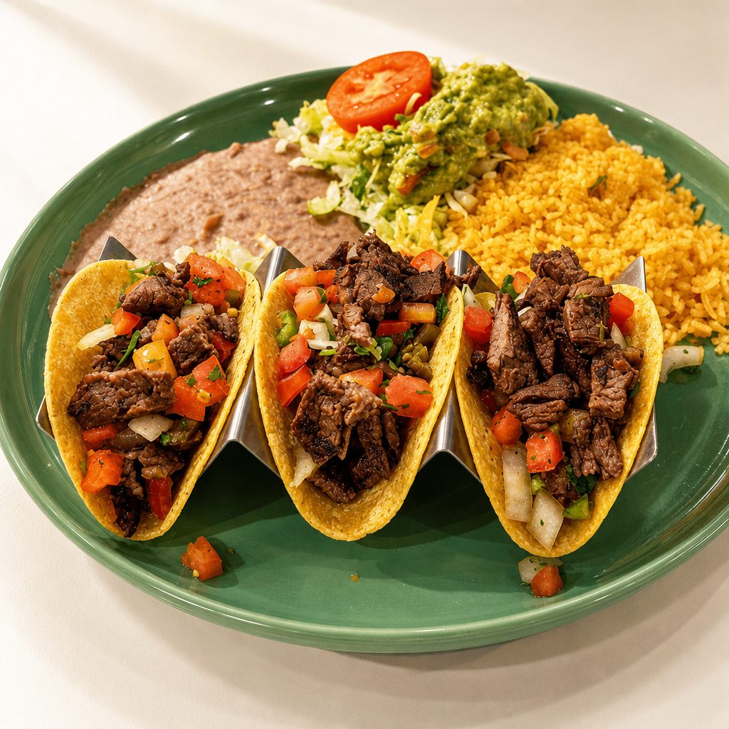Tacos Al Carbón.