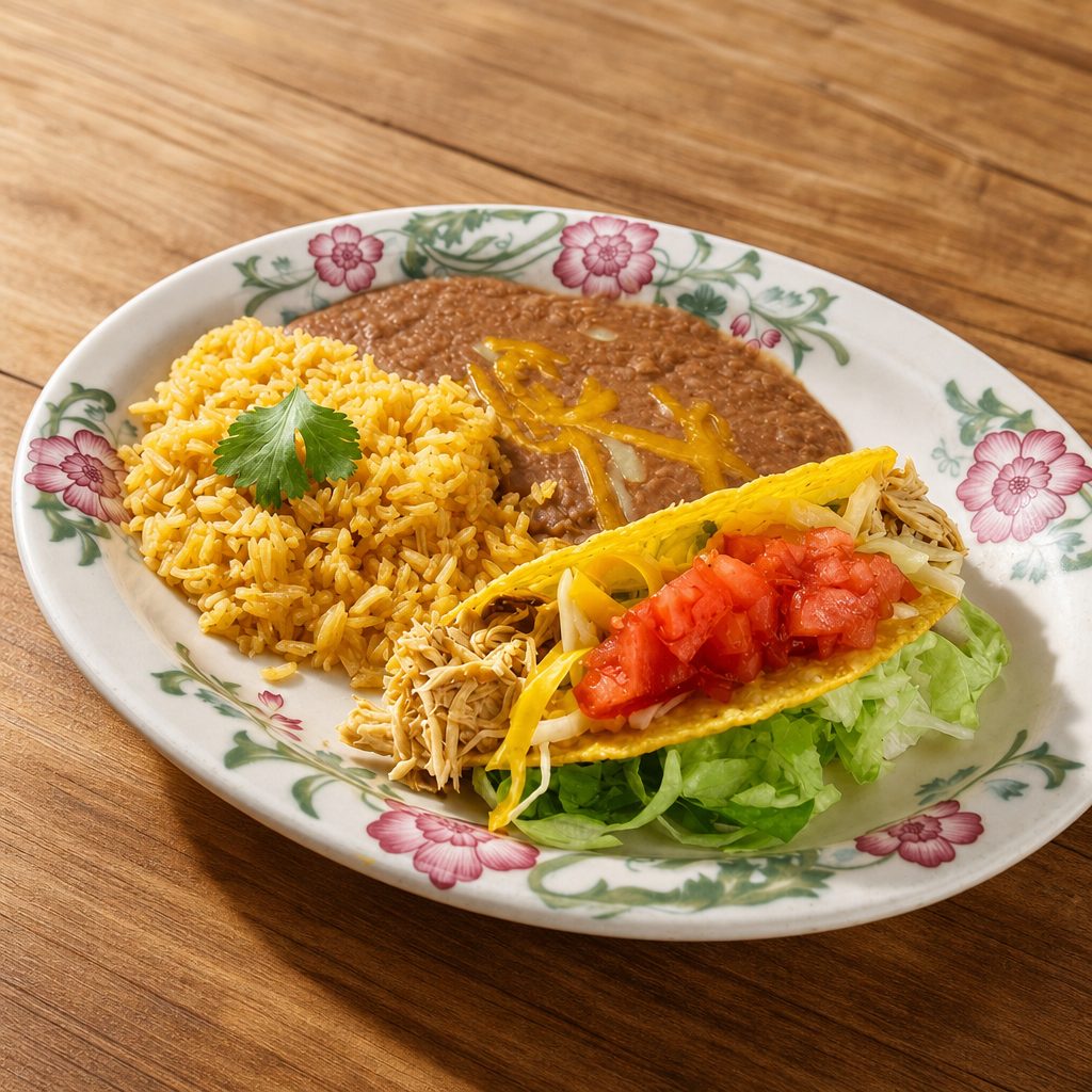 Kids Taco, Enchilada, Burrito or Quesadilla.