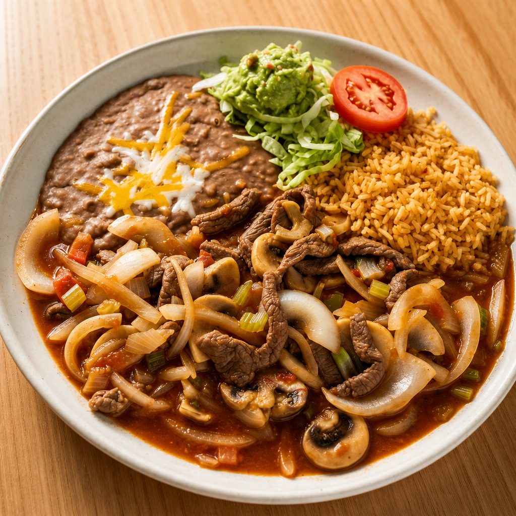 Steak Mexicano.