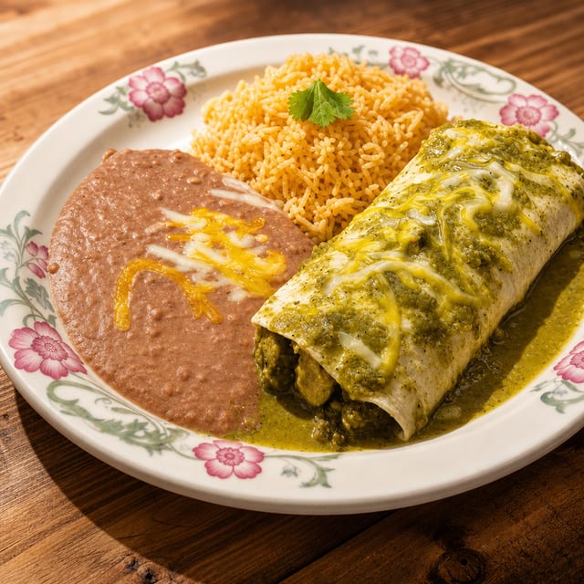 Verde Burrito.
