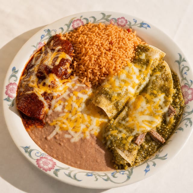 Enchiladas Rancheras.