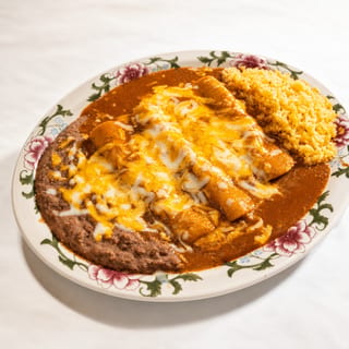 Three Enchiladas