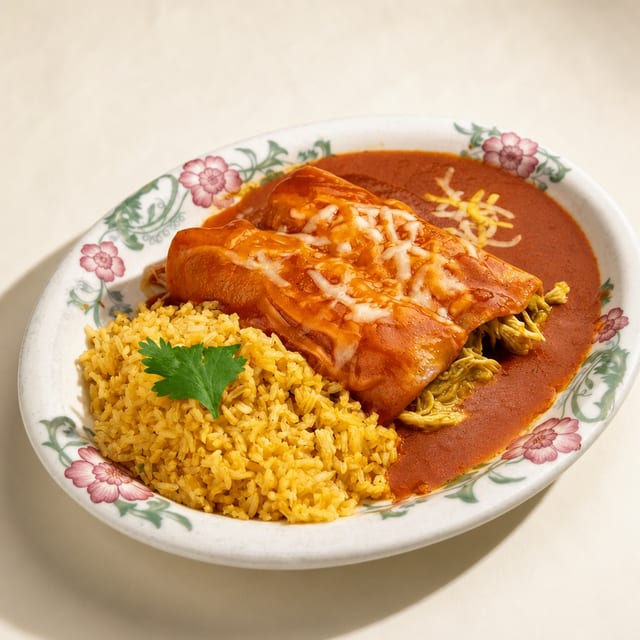 Classic Enchiladas.