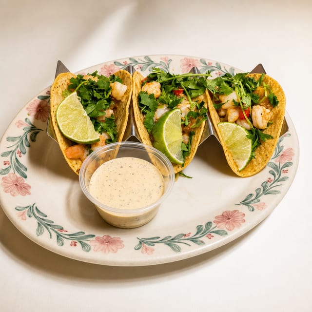 Shrimp Tacos.
