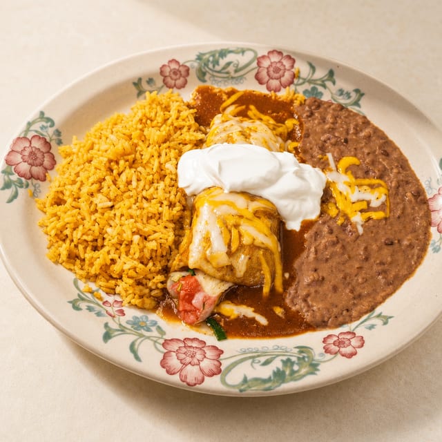Seafood Enchiladas.