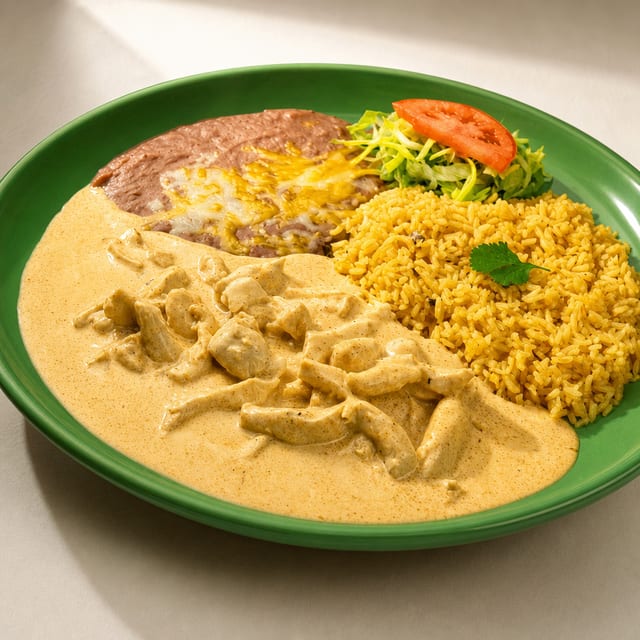 Pollo a la Crema.