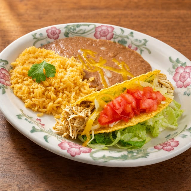 Kids Taco, Enchilada, Burrito or Quesadilla.