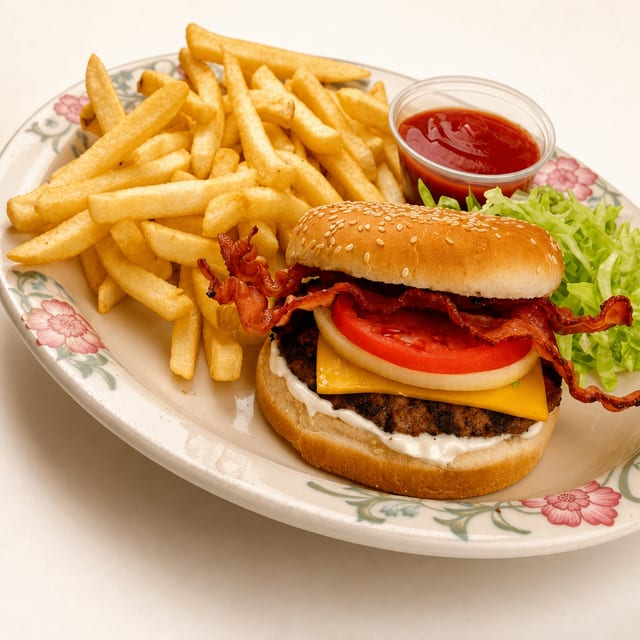 Bacon Cheeseburger.