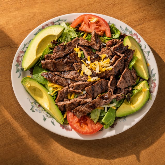 Carne Asada Salad.