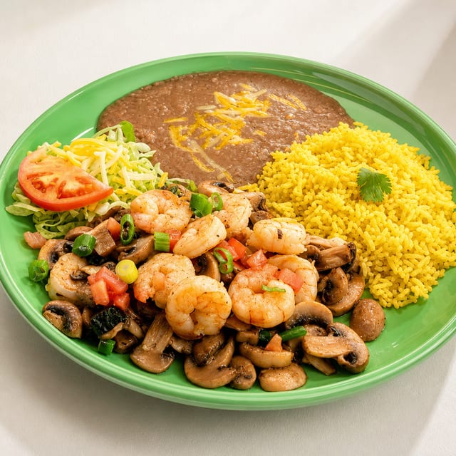 Camarones Al Mojo De Ajo.