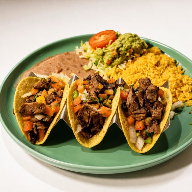 Tacos Al Carbón.