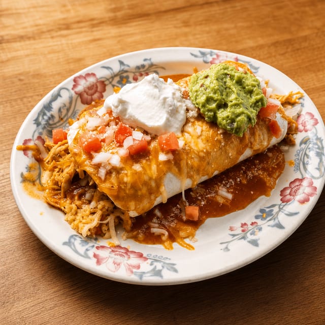 Fiesta Burrito.